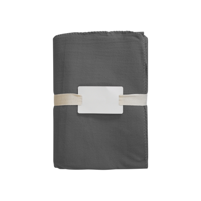 Plaid promotionnel microfibre recyclée REPLAY Gris