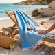 Fouta personnalisable coton recyclé SEAFOU