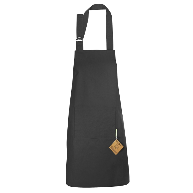 Tablier publicitaire 100 % coton bio - Master Cook Noir