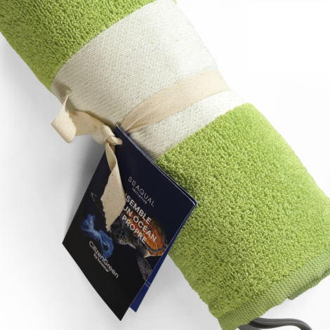 Serviette de sport promotionnelle coton recyclé SEASPORT
