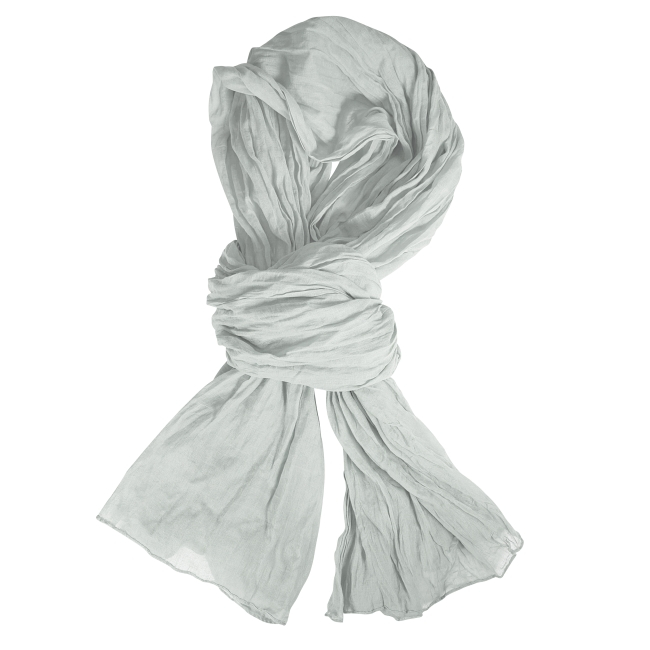 Chèche 3 en 1 100 % coton promotionnel - Lawrence Gris