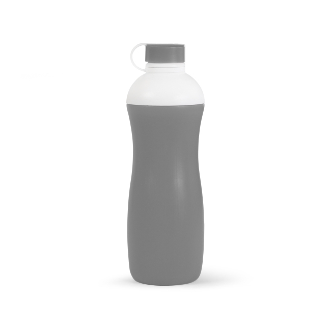 Bouteille publicitaire plastique biosourcé Europe BOTL4 Gris