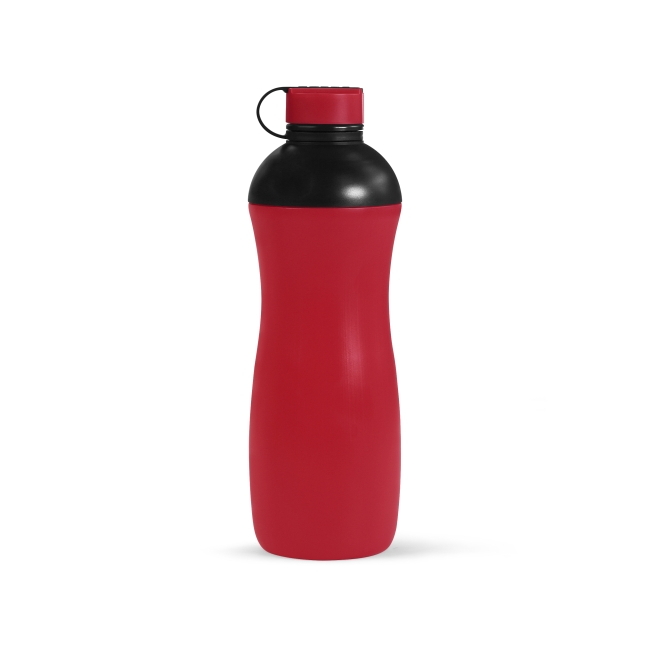 Bouteille publicitaire plastique biosourcé Europe BOTL4 Rouge
