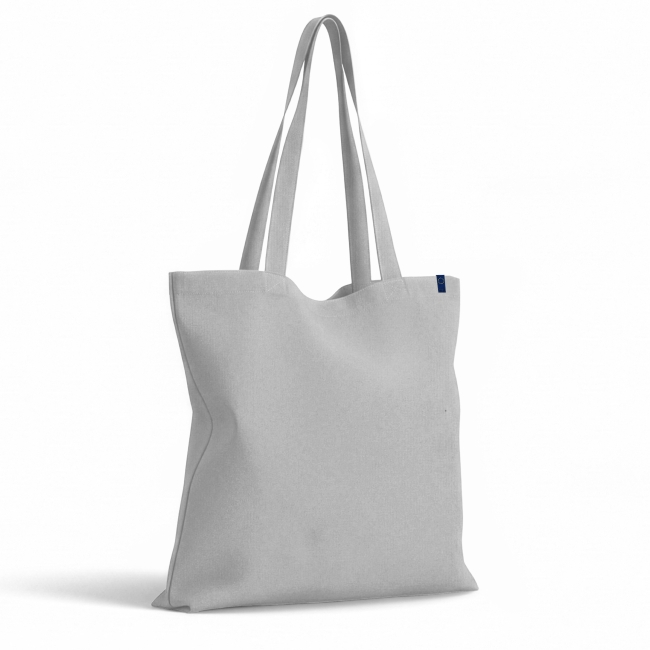 Sac shopping personnalisable coton bio Europe 220g - BIOTOTE Gris