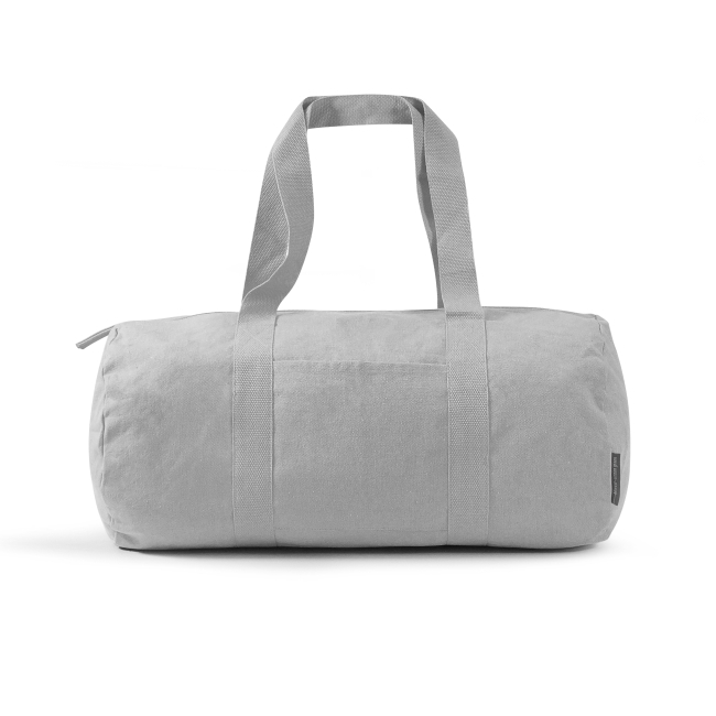 Sac polochon promotionnel 100% coton recyclé HIGGINS Gris