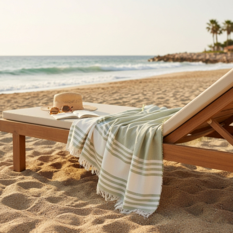 Fouta publicitaire légère - Sandy