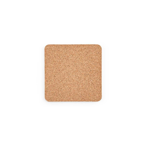 Dessous de verre en liège publicitaire carré Vhils