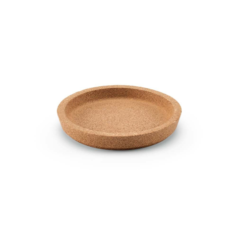 Sous-verre liège rond avec rebord personnalisable Ravel