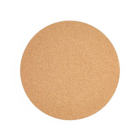 Set table liège publicitaire rond diamètre 38 cm Mercury