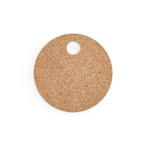 Dessous de plat promotionnel en liège rond Sinatra