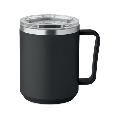 Mug recyclé double paroi 400 ml à personnaliser Cocoa
