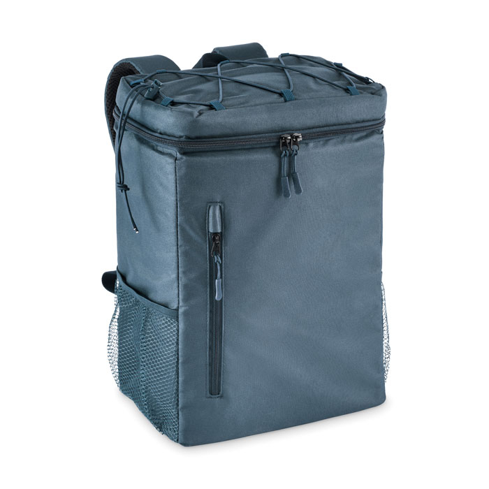 Glacière sac à dos RPET personnalisée 9 L Mafrio Bleu