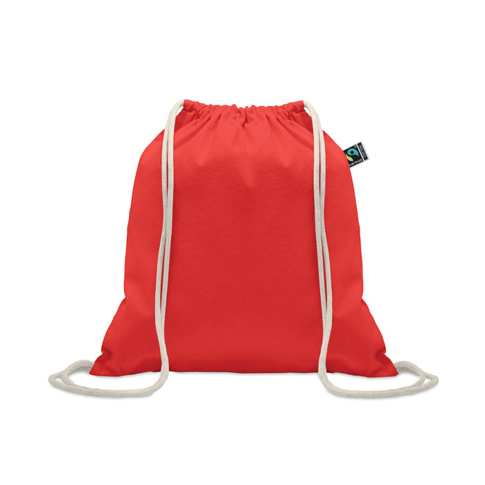 Sac à dos cordon publicitaire 180 g/m² Osole Draw Colour Rouge
