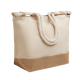 Cabas toile coton 280 g/m² et jute personnalisable Makenke Cabas toile coton 280 g/m² et jute personnalisable Makenke