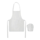 Ensemble cuisine enfant RPET 80 g/m² personnalisé Kid Chef Ensemble cuisine enfant RPET 80 g/m² personnalisé Kid Chef