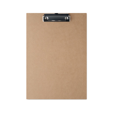 Porte-documents publicitaire A4 en carton avec pince Clipa