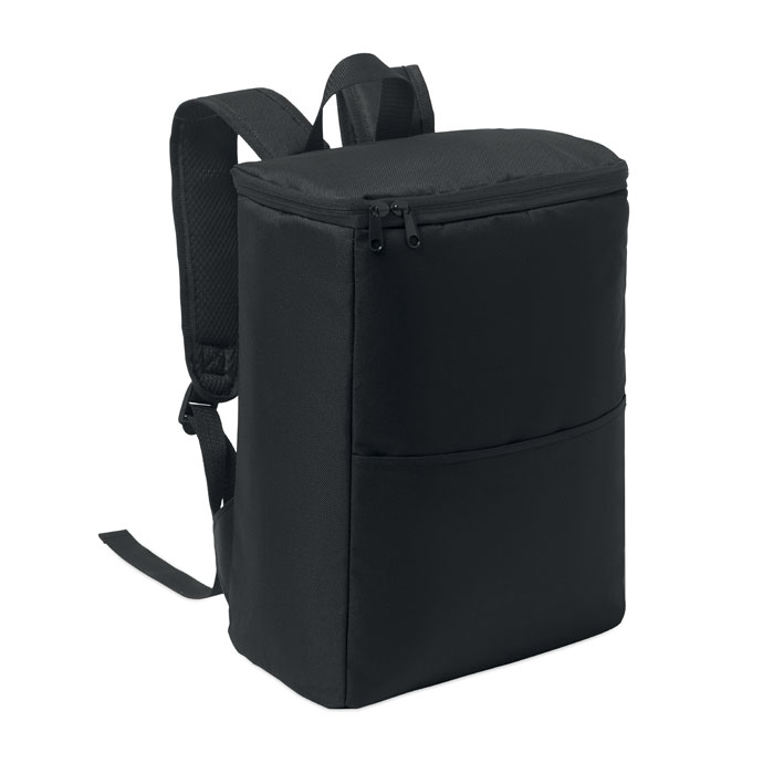 Sac à dos isotherme personnalisable en RPET 9 L Mafrio Noir
