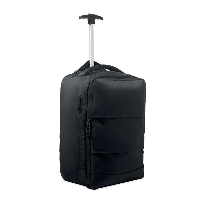 Trolley cabine RPET personnalisé 15" Magnate Noir