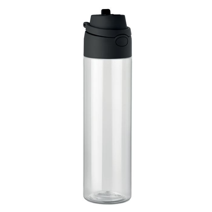 Bouteille 700 ml RPET personnalisée Toien Klar Noir
