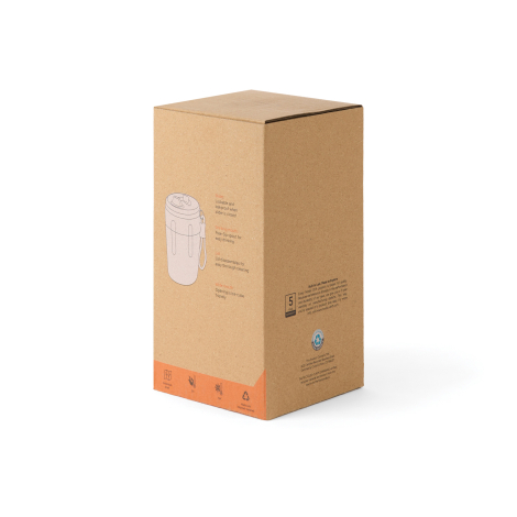 Packaging produit en carton présenté seul sur fond neutre sans personnalisation visible