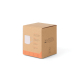 Packaging produit en carton présenté seul sur fond neutre sans marquage visible Packaging produit en carton présenté seul sur fond neutre sans marquage visible