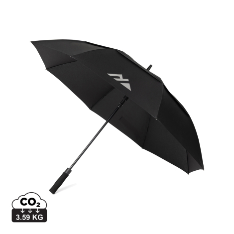 Parapluie 27" anti-vent en rPET personnalisé