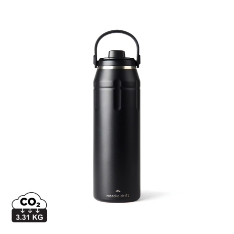 Gourde isotherme recyclée 940 ml à personnaliser