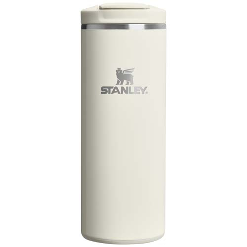 Gobelet promotionnel isotherme 350 ml Stanley Transit Fliptop Crème