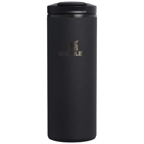 Gobelet promotionnel isotherme 350 ml Stanley Transit Fliptop Noir
