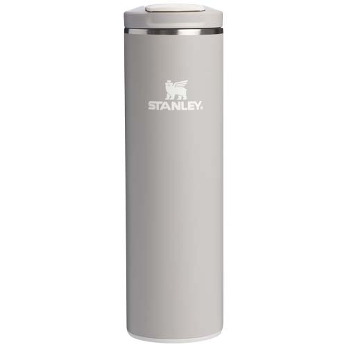 Gobelet isotherme à personnaliser 470 ml Stanley Transit Fliptop Gris