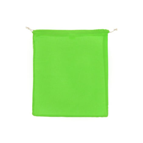 Pochon filet coloré publicitaire en coton 140g 40x45cm