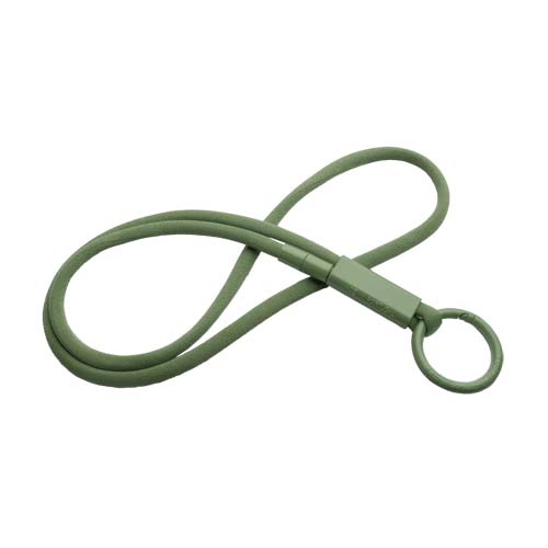 Tour de cou promotionnel en plastique recyclé Tubyard Olive