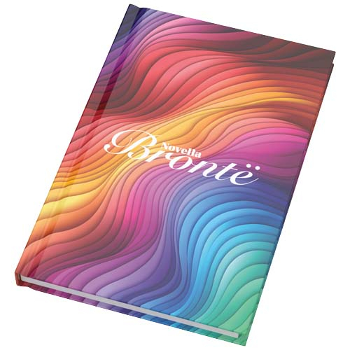 Carnet A5 publicitaire 100 feuilles brillant Novella Blanc