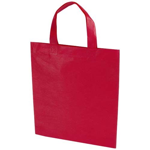 Cabas publicitaire 3 L en RPET recyclé certifié GRS EcoSeal Rouge