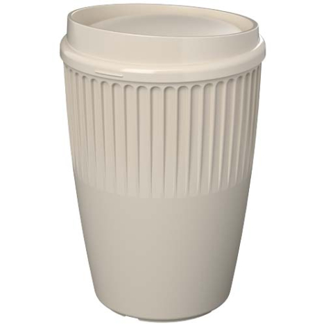 Mug promotionnel 350 ml avec relief texturé Cirrus