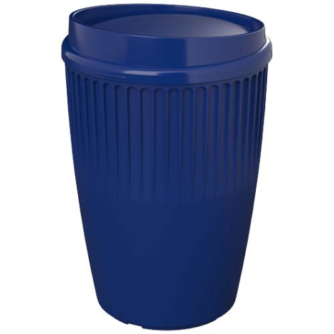 Mug promotionnel 350 ml avec relief texturé Cirrus