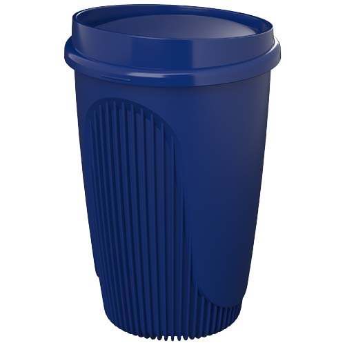 Mug publicitaire 350 ml avec relief texturé Alto Bleu