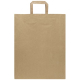 Sac boutique publicitaire en papier kraft 25 × 32 cm