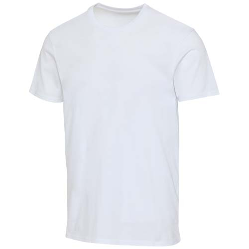 T-shirt personnalisé unisexe 160 g/m² OCS Azurite Blanc