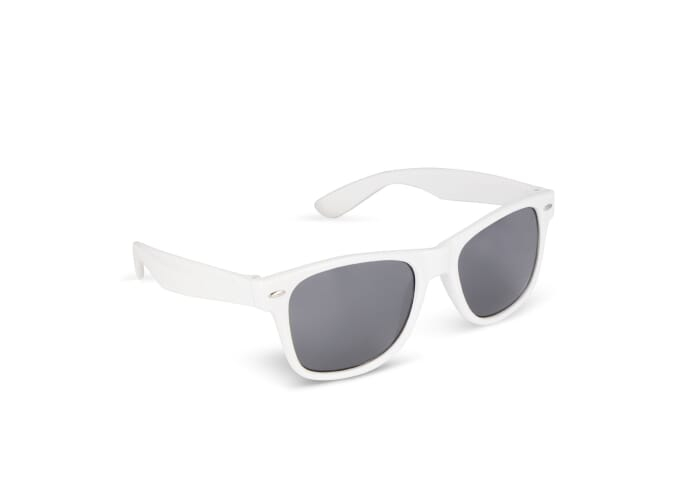 Lunettes soleil RPC UV400 à personnaliser Justin Blanc