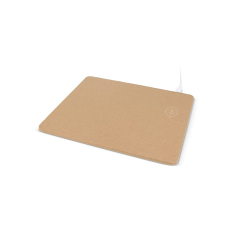 Tapis de souris personnalisé en papier recyclé avec chargeur