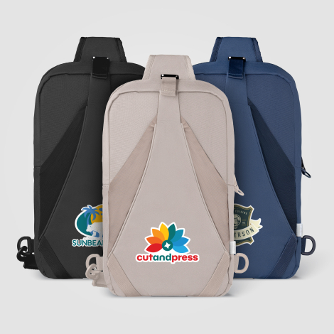 Sac bandoulière recyclé personnalisable - Coastal
