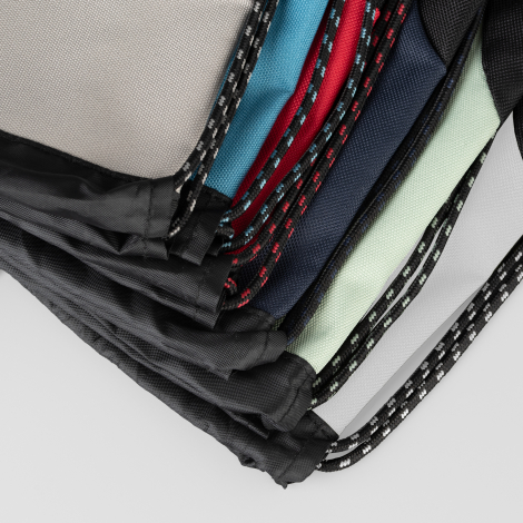 Sac à dos à cordon en polyester recyclé personnalisable Jotun