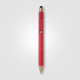 Stylo à bille en plastique recyclé avec stylet Nora Stylo à bille en plastique recyclé avec stylet Nora