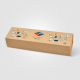 Coffret cadeau stylos en plastique recyclé personnalisable York Coffret cadeau stylos en plastique recyclé personnalisable York