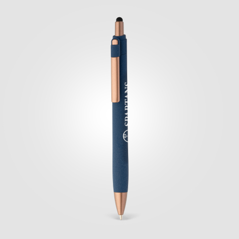 Stylo stylet en plastique recyclé personnalisable York