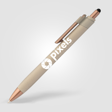 Stylo stylet en plastique recyclé personnalisable York