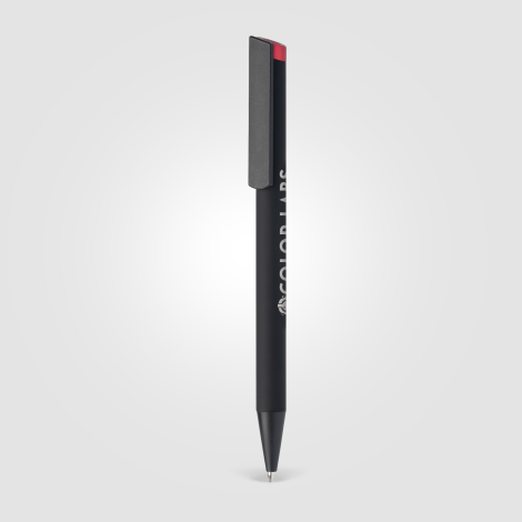 Stylo bille en aluminium recyclé finition miroir personnalisable Volos