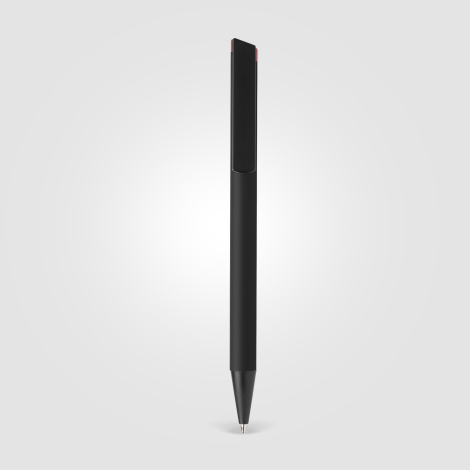 Stylo bille en aluminium recyclé finition miroir personnalisable Volos