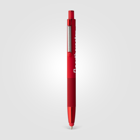 Stylo à bille stylet anti-stress en aluminium recyclé personnalisable Lisbon